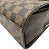 ルイ・ヴィトン LOUIS VUITTON トリアナ N51155 ブラウン ダミエ/レザー レディース ハンドバッグ