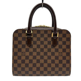ルイ・ヴィトン LOUIS VUITTON トリアナ N51155 ブラウン ダミエ/レザー レディース ハンドバッグ