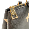 ルイ・ヴィトン LOUIS VUITTON プティ・パレPM M58913 ブラック/ベージュ　ゴールド金具 バイカラーモノグラムアンプラント レディース ハンドバッグ