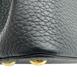 ルイ・ヴィトン LOUIS VUITTON カプシーヌMINI M56071 ブラック トリヨンカーフ レディース ハンドバッグ ショルダーバッグ