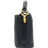 ルイ・ヴィトン LOUIS VUITTON カプシーヌMINI M56071 ブラック トリヨンカーフ レディース ハンドバッグ ショルダーバッグ
