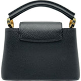 ルイ・ヴィトン LOUIS VUITTON カプシーヌMINI M56071 ブラック トリヨンカーフ レディース ハンドバッグ ショルダーバッグ