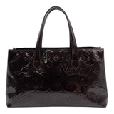 ルイ・ヴィトン LOUIS VUITTON ウィルシャーPM M93641 アマラント モノグラムヴェルニ/レザー レディース ハンドバッグ