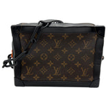 ルイ・ヴィトン LOUIS VUITTON ソフトトランク M44478 ブラウン モノグラムソーラーレイ/レザー レディース ショルダーバッグ