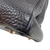 エルメス HERMES バーキン30 □F刻印　(2002年製) ブルーニュイ シルバー金具 フィヨルド ユニセックス ハンドバッグ