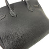 エルメス HERMES バーキン30 □F刻印　(2002年製) ブルーニュイ シルバー金具 フィヨルド ユニセックス ハンドバッグ