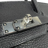 エルメス HERMES バーキン30 □F刻印　(2002年製) ブルーニュイ シルバー金具 フィヨルド ユニセックス ハンドバッグ