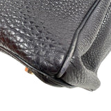 エルメス HERMES バーキン30 □F刻印　(2002年製) ブルーニュイ シルバー金具 フィヨルド ユニセックス ハンドバッグ