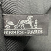 エルメス HERMES ヴァルパライソMM ブラック トワル/レザー メンズ トートバッグ
