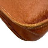 エルメス HERMES エヴリン1 GM □H刻印 ゴールド シルバー金具 クシュベル レディース ショルダーバッグ