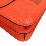 エルメス HERMES コンスタンス３　24 Y刻印　(2020年製) ローズテキサス 　シルバー・レッド金具 エプソン レディース ショルダーバッグ