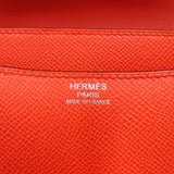 エルメス HERMES コンスタンス３　24 Y刻印　(2020年製) ローズテキサス 　シルバー・レッド金具 エプソン レディース ショルダーバッグ