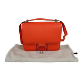 エルメス HERMES コンスタンス３　24 Y刻印　(2020年製) ローズテキサス 　シルバー・レッド金具 エプソン レディース ショルダーバッグ