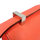 エルメス HERMES コンスタンス３　24 Y刻印　(2020年製) ローズテキサス 　シルバー・レッド金具 エプソン レディース ショルダーバッグ