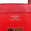 エルメス HERMES バーキン30 D刻印　(2019年製) ルージュクー　シルバー金具 エプソン ユニセックス ハンドバッグ