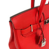 エルメス HERMES バーキン30 D刻印　(2019年製) ルージュクー　シルバー金具 エプソン ユニセックス ハンドバッグ