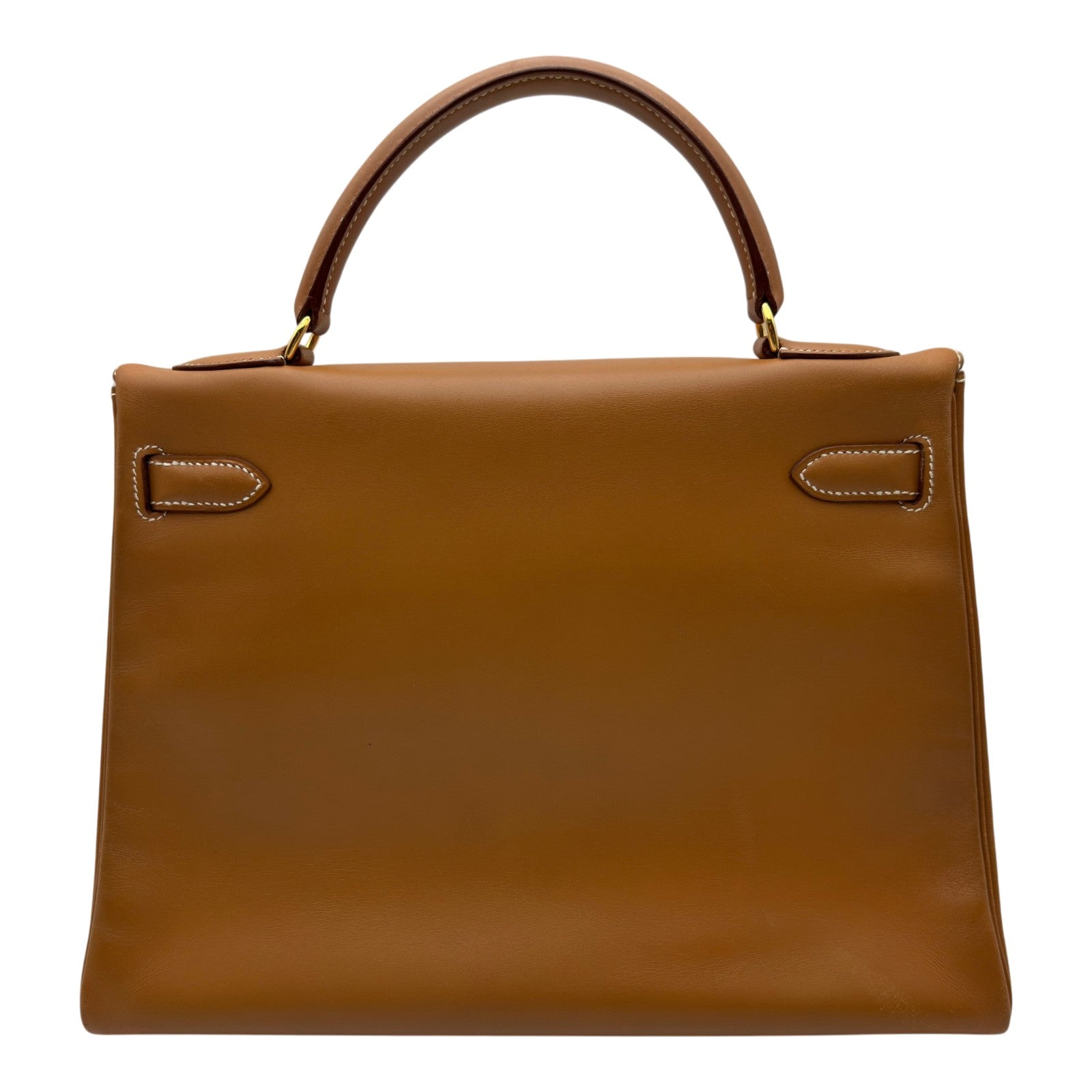 エルメス HERMES ケリー32 内縫い 〇X刻 ナチュラル ゴールド金具