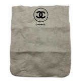 シャネル CHANEL ハーフムーン チェーンフラップバッグ 0番台 ブラック ゴールド金具 ラムスキン レディース ショルダーバッグ