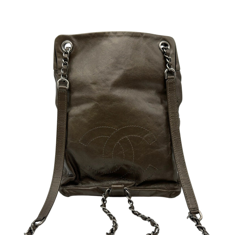 シャネル CHANEL マトラッセ リュックサック A90714 21番台 カーキ