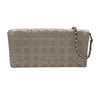 シャネル CHANEL ニュートラベルライン チェーンバッグ A15316 ベージュ シルバー金具 ナイロンジャガード レディース ショルダーバッグ