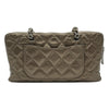 シャネル CHANEL コットンクラブ チェーンバッグ A34315 11番台 ブロンズ シルバー金具 ラムスキン レディース ショルダーバッグ