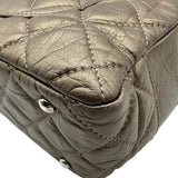 シャネル CHANEL コットンクラブ チェーンバッグ A34315 11番台 ブロンズ シルバー金具 ラムスキン レディース ショルダーバッグ