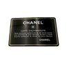 シャネル CHANEL ココマーク チェーントートバッグ シルバー/ブラック シルバー金具 ラムスキン レディース トートバッグ