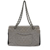 シャネル CHANEL ココマーク チェーントートバッグ シルバー/ブラック シルバー金具 ラムスキン レディース トートバッグ