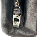シャネル CHANEL ココマーク チェーントートバッグ シルバー/ブラック シルバー金具 ラムスキン レディース トートバッグ