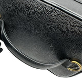 シャネル CHANEL ココマーク 2Wayバニティバッグ A06329 4番台 ブラック ゴールド金具 キャビアスキン レディース ハンドバッグ
