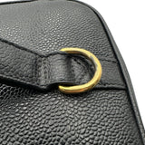 シャネル CHANEL ココマーク 2Wayバニティバッグ A06329 4番台 ブラック ゴールド金具 キャビアスキン レディース ハンドバッグ