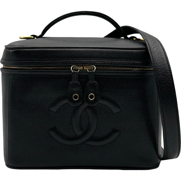 シャネル CHANEL ココマーク 2Wayバニティバッグ A06329 4番台