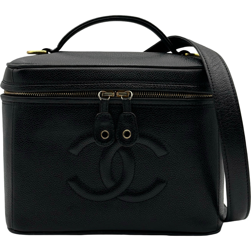 シャネル CHANEL ココマーク 2Wayバニティバッグ A06329 4番台