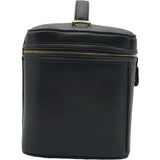 シャネル CHANEL ココマーク 2Wayバニティバッグ A06329 4番台 ブラック ゴールド金具 キャビアスキン レディース ハンドバッグ