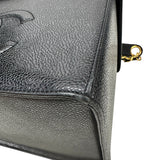 シャネル CHANEL ココマーク ボックス バニティバッグ A01999 ブラック ゴールド金具 キャビアスキン レディース ショルダーバッグ