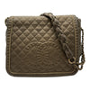 シャネル CHANEL イスタンブール フラップバッグ 15番台 ブロンズ ゴールド金具 エイジドカーフ レディース ショルダーバッグ