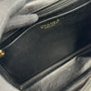 シャネル CHANEL マトラッセ トップハンドルバッグ A12397 7番台 ブラック ゴールド金具 キャビアスキン レディース ハンドバッグ