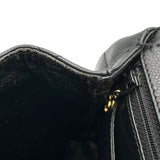 シャネル CHANEL マトラッセ トップハンドルバッグ A12397 7番台 ブラック ゴールド金具 キャビアスキン レディース ハンドバッグ