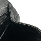 シャネル CHANEL マトラッセ トップハンドルバッグ A12397 7番台 ブラック ゴールド金具 キャビアスキン レディース ハンドバッグ