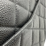 シャネル CHANEL ココマーク ボストンバッグ A20997 8番台 ブラック ゴールド金具 キャビアスキン レディース ボストンバッグ