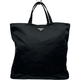 プラダ PRADA パッチワークトートバッグ ブラック ナイロン レディース トートバッグ