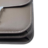 エルメス HERMES コンスタンス3 ミニ K刻 エトゥープ シルバー金具 エプソン レディース ショルダーバッグ