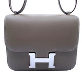 エルメス HERMES コンスタンス3 ミニ K刻 エトゥープ シルバー金具 エプソン レディース ショルダーバッグ