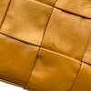 ボッテガ・ヴェネタ BOTTEGA VENETA カセット スモールバッグ 717587 マスタード レザー レディース ショルダーバッグ