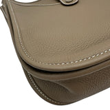 エルメス HERMES エヴリン3 PM K刻印 エトゥープ シルバー金具 トリヨン レディース ショルダーバッグ