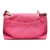 シャネル CHANEL マトラッセスモールフラップバッグ ピンク x ゴールド金具 ソフトキャビア レディース ショルダーバッグ