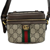 グッチ GUCCI オフィディアトップハンドルミニバッグ 699532 ブラウン GGスプリーム レディース ショルダーバッグ