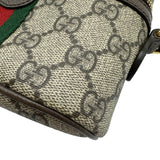 グッチ GUCCI オフィディアトップハンドルミニバッグ 699532 ブラウン GGスプリーム レディース ショルダーバッグ