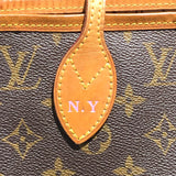 ルイ・ヴィトン LOUIS VUITTON ネヴァーフルMM M40156 ブラウン モノグラム・キャンバス レディース トートバッグ