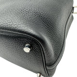 エルメス HERMES ピコタンロックPM U刻印 ブラック シルバー金具 トリヨンクレマンス レディース ハンドバッグ
